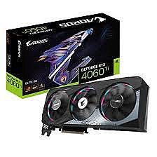 GIGABYTE GV-N406TAORUS E-8GD nVIDIA Geforce 4060 TI 8GB GDDR6X  Triple Fan 3DP+HDMI 