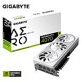 GIGABYTE GV-N4070AERO OC-12GD nVIDIA Geforce 4070 12GB GDDR6X Triple Fan 3DP+HDMI GIGABYTE GV-N4070AERO OC-12GD nVIDIA Geforce 4070 12GB GDDR6X Triple Fan 3DP+HDMI