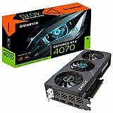 GIGABYTE GV-N407EAGLE OC-12GD nVIDIA Geforce 4070 12GB GDDR6X Triple Fan 3DP+HDMI GIGABYTE GV-N407EAGLE OC-12GD nVIDIA Geforce 4070 12GB GDDR6X Triple Fan 3DP+HDMI