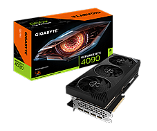 GIGABYTE GV-N4090WF3V2-24GD Geforce RTX 4090 WINDFORCE 24GB / DisplayPort / HDMI, PCI-E 
