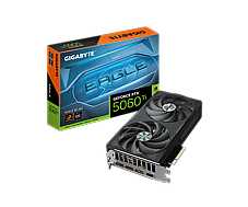 GIGABYTE GV-N506TEAGLE OC-16GD nVIDIA Geforce 5060 TI EAGLE OC 16GB GDDR7 Dual Fan 3DP+HDMI 