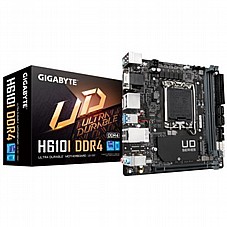 GIGABYTE H610I DDR4 ,2DualDDR4 2133/2400/2666/2800/2933/3000/3200 ,8CH ,1GB ,HDMI S1700
