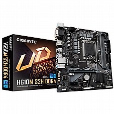 GIGABYTE H610M S2H DDR4 ,2DualDDR4 2133/2400/2666/2800/2933/3000/3200 ,8CH ,1GB ,HDMI S1700