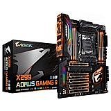 GIGABYTE X299 AORUS Gaming 9 LGA2066 ,X299 Lan1000/DDR4 2400 / 2666 ,USB3,SATA3 GIGABYTE X299 AORUS Gaming 9 LGA2066 ,X299 Lan1000/DDR4 2400 / 2666 ,USB3,SATA3