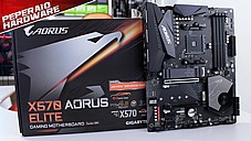 GIGABYTE X570 AORUS ELITE , AM4,PCI-E, DualDDR4 2400/2667/2933/3200 +LAN1000 HDMI