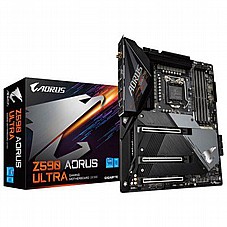 GIGABYTE Z590 AORUS ULTRA , Core� i3/i5/i7/i9,DualDDR4 2133/2400/2666/2800/2933/3000/3200 ,2XPCI-E,1GB S1200