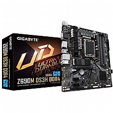 GIGABYTE Z690M DS3H DDR4 , Core� i3/i5/i7/i9, 4DualDDR4 3200/3000/2933/2800/2666MHZ ,2XPCI-E, 2.5GB LGA1700