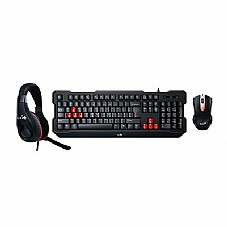 �� Genius KMH-200 Gaming Keyboard + Gaming Headset + Gaming Mouse, USB