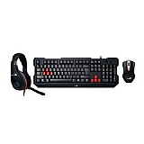�� Genius KMH-200 Gaming Keyboard + Gaming Headset + Gaming Mouse, USB