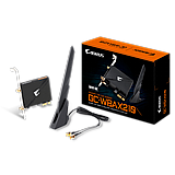 Gigabyte AX210 WIFI 6E / Bluetooth 5.2 PCI-E Adapter 2400Mbps Turbo Mode Gigabyte AX210 WIFI 6E / Bluetooth 5.2 PCI-E Adapter 2400Mbps Turbo Mode
