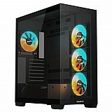 Gigabyte C500 Panoramic Stealth ,Tool-free, no PSU, 4X 120mm ARGB, USB3.0, Audio & speaker Gigabyte C500 Panoramic Stealth ,Tool-free, no PSU, 4X 120mm ARGB, USB3.0, Audio & speaker