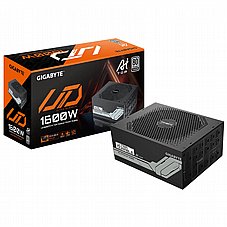 ��� ��� Gigabyte� Power Supply UD1600PM PG5 AI TOP 1600W PCIe 5.0 80+ Platinum Modular ACTIVE PFC ,SATA
