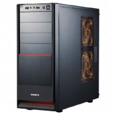 Gigabyte LUXO X10 Black  Aluminium+Metal  ,Tool-free, no PSU, 3X 120mm, USB3.0, Audio & speaker