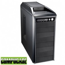 HEC  Compucase 66RC Black ,Tool-free, no PSU,2x120mm Fan, USB2.0, Audio & speaker
