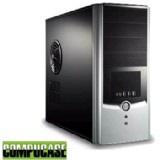 HEC  Compucase 6C11 Black ,Tool-free, no PSU,2x120mm Fan, USB2.0, Audio & speaker