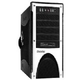 HuntKey H201 Black&Silver ,Tool-free, no PSU,2x120mm Fan, USB2.0,ESATA,1394