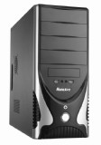 HuntKey TORCH H102 Black&Silver ,Tool-free, no PSU,2x120mm Fan, USB2.0