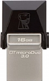 דיסק נייד Kingston DT microDuo USB 3.0/ micro USB OTG 16GB דיסק נייד Kingston DT microDuo USB 3.0/ micro USB OTG 16GB