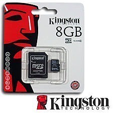 ������ ������/����� Kingston Micro SD 8GB class 10 