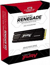 ���� ���� Kingston� FURY Renegade 2048GB SSD M.2 2280 NVMe with heatsink