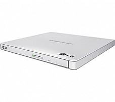 LG Extenal Slim DVD+-RW  X8 GP95EW40 + SOFTWARE WHITE USB2