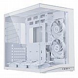  Lian-Li O11 Dynamic Mini V2 Flow White ,Tool-free, NO PSU , 3USB2/3.0+USB Type-C, Audio & speaker