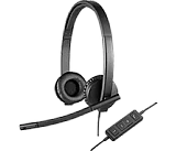 אוזניות למחשב Logitech® Headset H570e (+MIC) SKYPE Certified USB אוזניות למחשב Logitech® Headset H570e (+MIC) SKYPE Certified USB