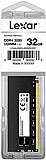 Lexar DIMM 32GB DDR4 3200Mhz 288pin 1.2V Blister Pack Lexar DIMM 32GB DDR4 3200Mhz 288pin 1.2V Blister Pack