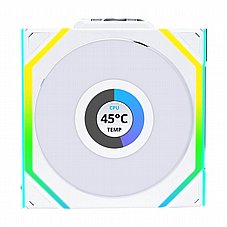 ����� ��� ����� Lian-Li UNI SL Wireless LCD 120mm White Fan