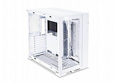  Lian-Li O11 Dynamic EVO WHITE ,Tool-free, NO PSU ,No Fan, 3USB2/3.0, Audio & speaker