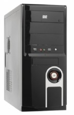 LINKWORLD 10800 500W + 24pin, 80mm Fan, USB2.0,SATA POWER,F.AUDIO  ,SILVER/BLACK