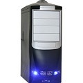 LINKWORLD 1674 500W + 24pin, 80mm Fan, USB2.0,SATA POWER,F.AUDIO  ,SILVER/BLACK