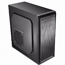 LINKWORLD 81866+ NO PSU + 24pin, 80mm Fan, 2USB2.0+3.0  SILVER/BLACK