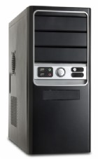 LINKWORLD JZ-1697 500W + 24pin, 80mm Fan, USB2.0,SATA POWER,F.AUDIO  ,SILVER/BLACK