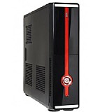 LINKWORLD S101 SLIM 500W + 24pin, 80mm Fan, USB2.0 SILVER/BLACK LINKWORLD S101 SLIM 500W + 24pin, 80mm Fan, USB2.0 SILVER/BLACK