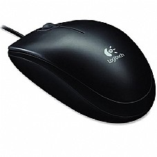���� ����� Logitech B100 Optical Mouse BLACK  USB