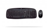 מקלדת ועכבר אלחוטיים Logitech® Cordless Desktop® EX 100 ,Vista certified, USB/PS2 מקלדת ועכבר אלחוטיים Logitech® Cordless Desktop® EX 100 ,Vista certified, USB/PS2