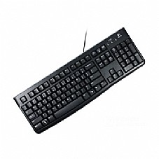 ����� Logitech� K120 Keyboard eng/heb, black, USB