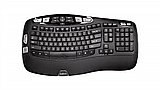 ����� ������� ���������  Logitech�  K350 Wireless Wave Keyboard eng/heb, USB