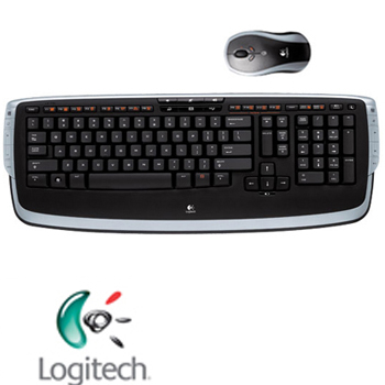 מקלדת ועכבר אלחוטיים Logitech® Cordless Desktop LX710®,Vista certified, USB מקלדות | Logitech | שריון מחשבים