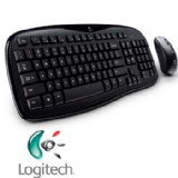 ����� ����� �������� Logitech� Cordless Desktop� MK250 RUS,Vista/WIN7 certified, USB/PS2