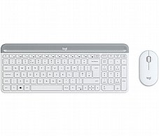����� ����� �������� Logitech� Cordless Desktop� MK470 Slim WHITE ,WIN7/8/10 certified, USB