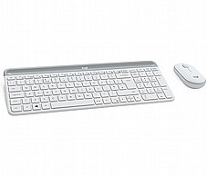 ����� ����� �������� Logitech� Cordless Desktop� MK470 Slim WHITE ,WIN7/8/10 certified, USB