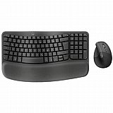 �� ����� ��������� ����� �������� Logitech� Wireless Wave Keyboard eng/heb and Lift Combo  