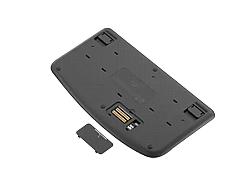 ����� ������� ���������  Logitech� Wireless Wave Keyboard eng/heb, USB