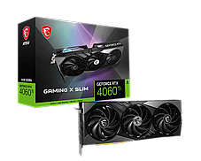 MSI nVIDIA GeForce RTX� 4060Ti GAMING X SLIM 16G - HDMI / DP / , PCI-E 