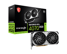 MSI GeForce RTX 4070 SUPER 12G VENTUS 2X OC  / DisplayPort / HDMI, PCI-E 