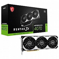 MSI nVIDIA GeForce RTX� 4070 VENTUS 3X 12G OC - HDMI / DP / , PCI-E 