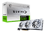 MSI GeForce RTX 5080 VENTUS 3X OC WHITE Triple Fan 16GB GDDR7 3DP+HDMI MSI GeForce RTX 5080 VENTUS 3X OC WHITE Triple Fan 16GB GDDR7 3DP+HDMI