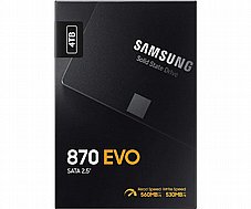 ���� ����  Samsung� 870 EVO Series MZ-77E4T0BW 4000GB SSD SATA III   